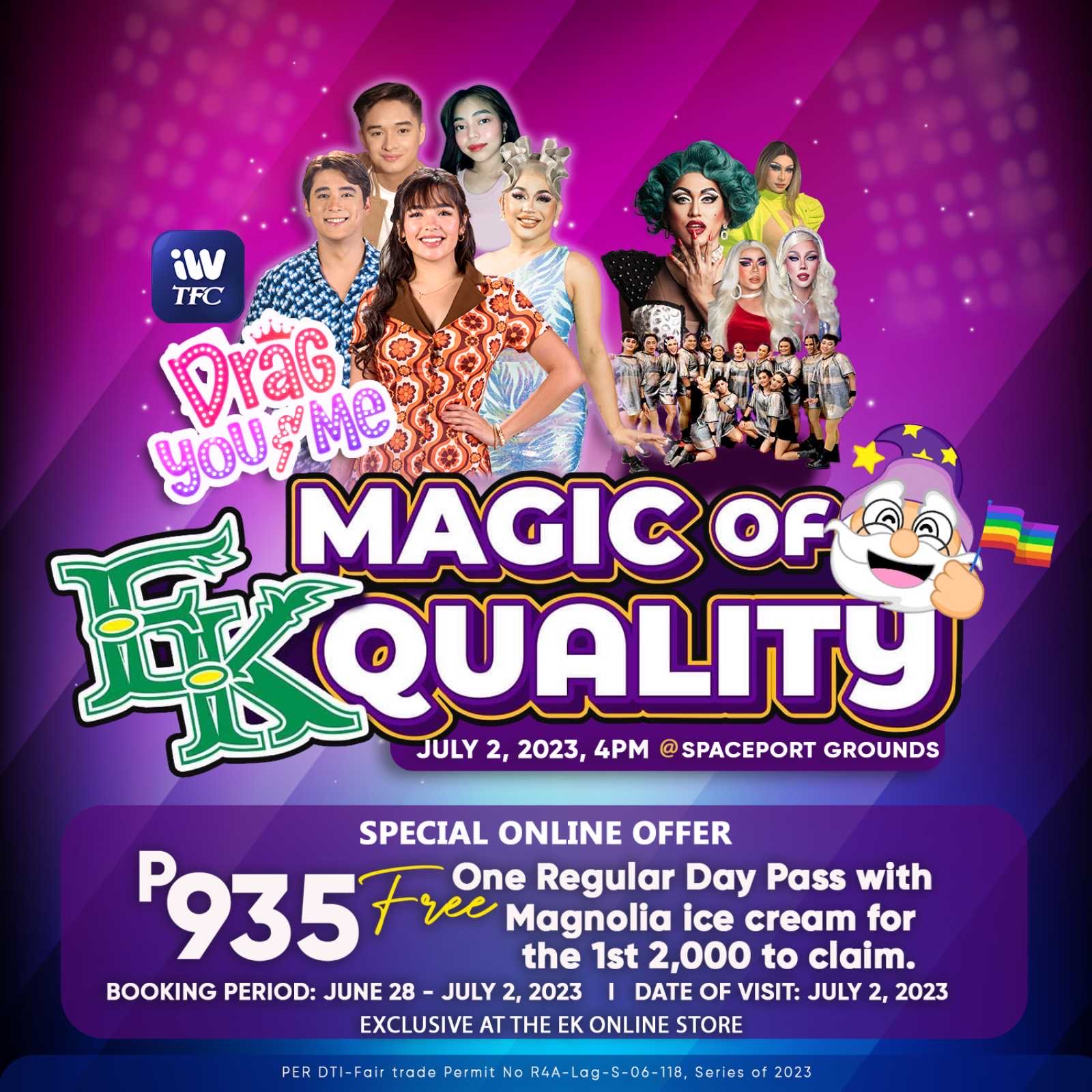 Diversity, Equality and Inclusivity: Magic of EKquality at Enchanted Kingdom to Celebrate Pride Month!