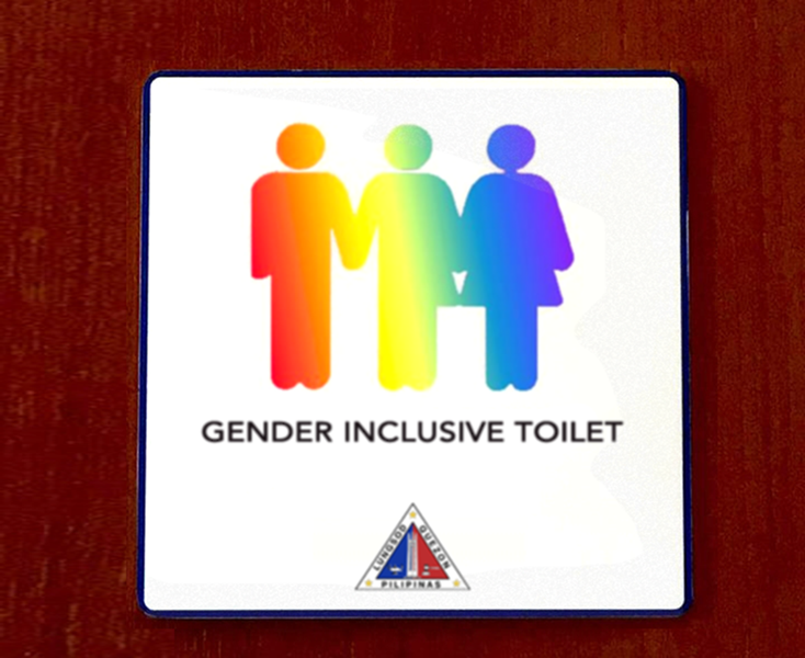 Quezon City urges establishments to have gender-inclusive CRs