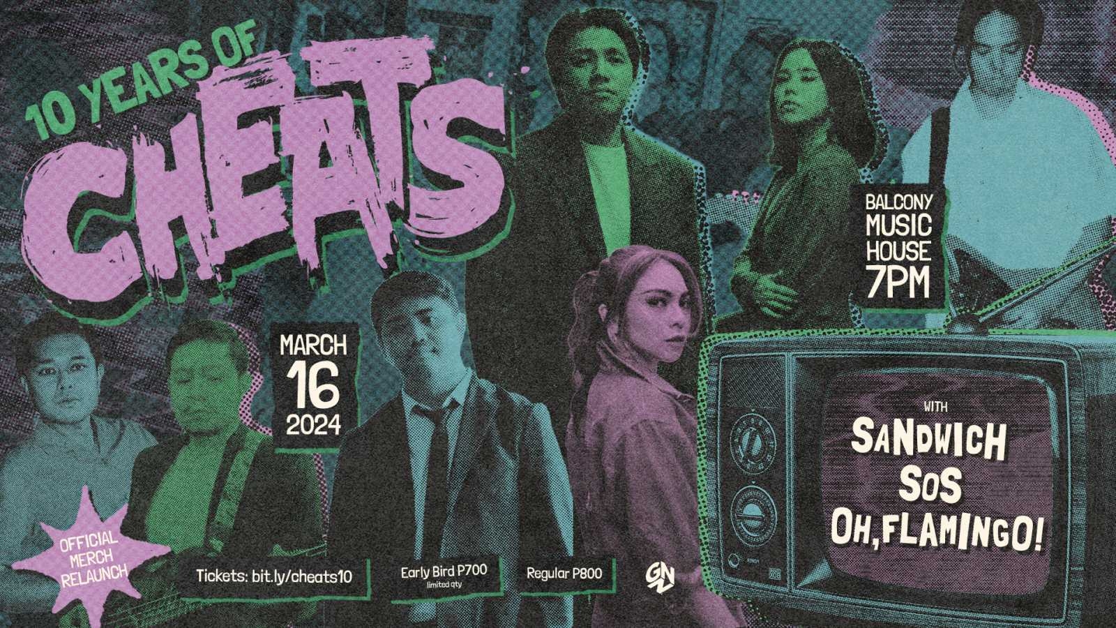 Filipino indie-rock band CHEATS to celebrate 10th anniversary with intimate show